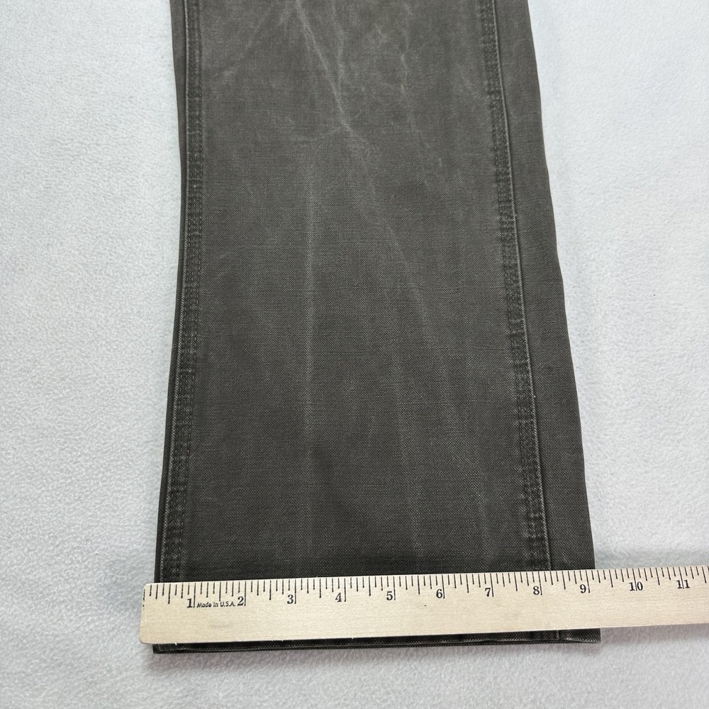 Berne Workwear Jeans Mens 38x34 Gray Regular Straight Canvas Carpenter Pants - Picture 13 of 14